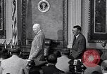Image of President Eisenhower Washington DC USA, 1956, second 35 stock footage video 65675039055