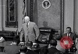 Image of President Eisenhower Washington DC USA, 1956, second 36 stock footage video 65675039055