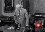 Image of President Eisenhower Washington DC USA, 1956, second 54 stock footage video 65675039055