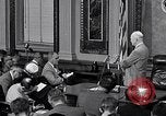Image of President Eisenhower Washington DC USA, 1956, second 45 stock footage video 65675039056