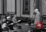 Image of President Eisenhower Washington DC USA, 1956, second 53 stock footage video 65675039056
