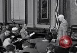 Image of President Eisenhower Washington DC USA, 1956, second 54 stock footage video 65675039056