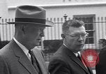 Image of President Eisenhower Washington DC USA, 1956, second 23 stock footage video 65675039057