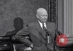 Image of President Eisenhower Washington DC USA, 1956, second 44 stock footage video 65675039057