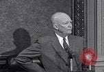 Image of President Eisenhower Washington DC USA, 1956, second 54 stock footage video 65675039057