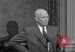 Image of President Eisenhower Washington DC USA, 1956, second 58 stock footage video 65675039057