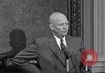 Image of President Eisenhower Washington DC USA, 1956, second 61 stock footage video 65675039057