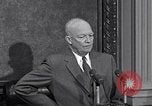 Image of President Eisenhower Washington DC USA, 1956, second 62 stock footage video 65675039057