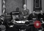 Image of President Eisenhower Washington DC USA, 1956, second 19 stock footage video 65675039058
