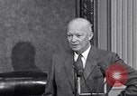 Image of President Eisenhower Washington DC USA, 1956, second 55 stock footage video 65675039058