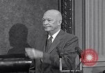 Image of President Eisenhower Washington DC USA, 1956, second 58 stock footage video 65675039058