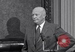 Image of President Eisenhower Washington DC USA, 1956, second 59 stock footage video 65675039058