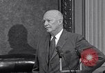 Image of President Eisenhower Washington DC USA, 1956, second 62 stock footage video 65675039058
