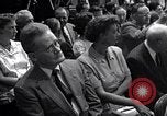 Image of President Eisenhower speaks about desegregation Washington DC USA, 1956, second 19 stock footage video 65675039059