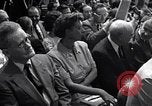 Image of President Eisenhower speaks about desegregation Washington DC USA, 1956, second 20 stock footage video 65675039059