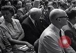 Image of President Eisenhower speaks about desegregation Washington DC USA, 1956, second 22 stock footage video 65675039059