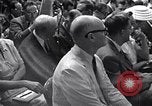 Image of President Eisenhower speaks about desegregation Washington DC USA, 1956, second 23 stock footage video 65675039059