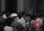 Image of President Eisenhower speaks about desegregation Washington DC USA, 1956, second 29 stock footage video 65675039059
