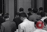 Image of President Eisenhower speaks about desegregation Washington DC USA, 1956, second 33 stock footage video 65675039059