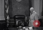 Image of President Eisenhower speaks about desegregation Washington DC USA, 1956, second 36 stock footage video 65675039059