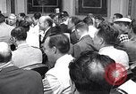 Image of President Eisenhower speaks about desegregation Washington DC USA, 1956, second 39 stock footage video 65675039059