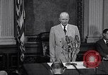 Image of President Eisenhower speaks about desegregation Washington DC USA, 1956, second 47 stock footage video 65675039059
