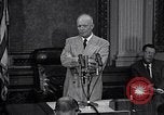Image of President Eisenhower Washington DC USA, 1956, second 41 stock footage video 65675039060