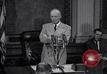 Image of President Eisenhower Washington DC USA, 1956, second 42 stock footage video 65675039060