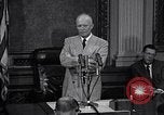 Image of President Eisenhower Washington DC USA, 1956, second 43 stock footage video 65675039060
