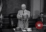 Image of President Eisenhower Washington DC USA, 1956, second 46 stock footage video 65675039060