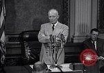 Image of President Eisenhower Washington DC USA, 1956, second 47 stock footage video 65675039060