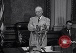 Image of President Eisenhower Washington DC USA, 1956, second 49 stock footage video 65675039060