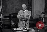 Image of President Eisenhower Washington DC USA, 1956, second 51 stock footage video 65675039060