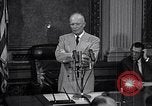 Image of President Eisenhower Washington DC USA, 1956, second 52 stock footage video 65675039060