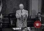 Image of President Eisenhower Washington DC USA, 1956, second 55 stock footage video 65675039060