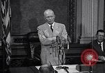 Image of President Eisenhower Washington DC USA, 1956, second 57 stock footage video 65675039060