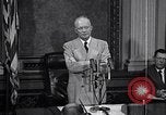 Image of President Eisenhower Washington DC USA, 1956, second 59 stock footage video 65675039060