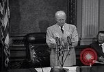 Image of President Eisenhower Washington DC USA, 1956, second 62 stock footage video 65675039060