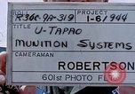 Image of Airmen at monitoring stations inside munitions storage facility U-Tapao Royal Thai Air Force Base Thailand, 1969, second 3 stock footage video 65675039061