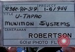 Image of Airmen at monitoring stations inside munitions storage facility U-Tapao Royal Thai Air Force Base Thailand, 1969, second 9 stock footage video 65675039061