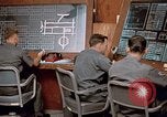 Image of Airmen at monitoring stations inside munitions storage facility U-Tapao Royal Thai Air Force Base Thailand, 1969, second 41 stock footage video 65675039061