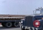 Image of semi tractor U-Tapao Royal Thai Air Force Base Thailand, 1969, second 5 stock footage video 65675039065