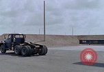 Image of semi tractor U-Tapao Royal Thai Air Force Base Thailand, 1969, second 18 stock footage video 65675039065