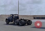 Image of semi tractor U-Tapao Royal Thai Air Force Base Thailand, 1969, second 22 stock footage video 65675039065