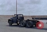 Image of semi tractor U-Tapao Royal Thai Air Force Base Thailand, 1969, second 25 stock footage video 65675039065