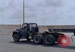 Image of semi tractor U-Tapao Royal Thai Air Force Base Thailand, 1969, second 26 stock footage video 65675039065
