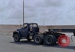 Image of semi tractor U-Tapao Royal Thai Air Force Base Thailand, 1969, second 27 stock footage video 65675039065