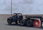 Image of semi tractor U-Tapao Royal Thai Air Force Base Thailand, 1969, second 29 stock footage video 65675039065
