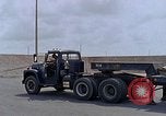 Image of semi tractor U-Tapao Royal Thai Air Force Base Thailand, 1969, second 37 stock footage video 65675039065