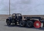 Image of semi tractor U-Tapao Royal Thai Air Force Base Thailand, 1969, second 40 stock footage video 65675039065